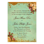 Elegant Victorian Rose Invitation