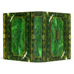 Elegant Victorian vintage office monogram binders