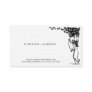 Elegant Vintage Beautiful Art Visiting Card Leaves Business Card