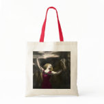 Elegant Vintage Beauty and the Black Stallion Canvas Bags