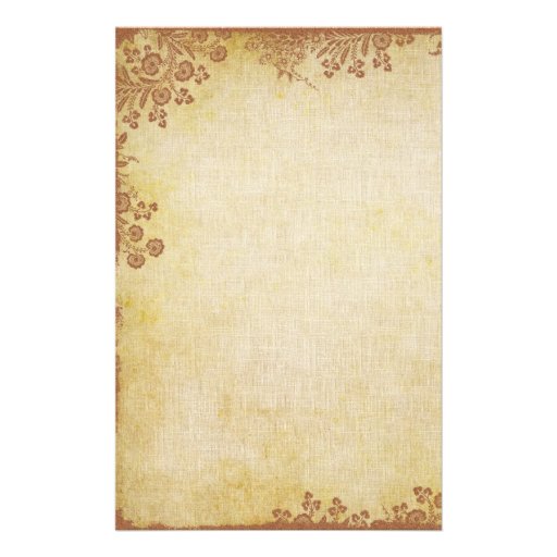 Elegant Vintage Border (8) Stationery Paper Zazzle