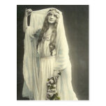 Elegant Vintage Bridal Photography Gifts Post Card