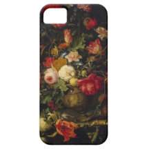 Elegant Vintage Floral Vase iPhone Case iPhone 5 Covers