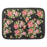 Elegant vintage floral victorian pink roses planner
