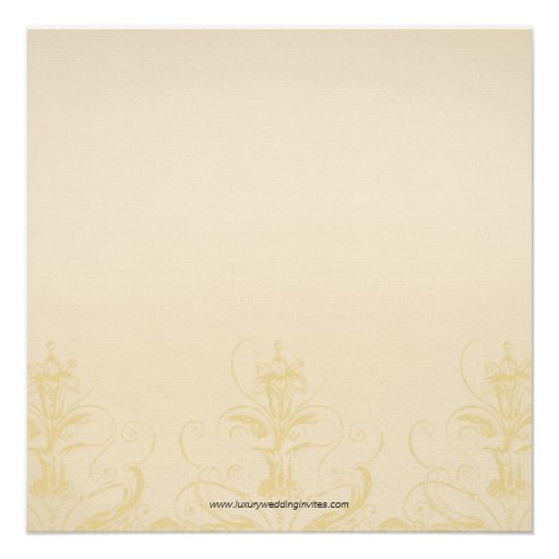 Elegant Vintage Monogram E Wedding Invitations