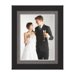 Elegant Vintage Style Wedding Photo Frame Gallery Wrapped Canvas