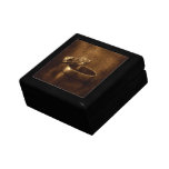 elegant vintage wedding rings leather texture keepsake box