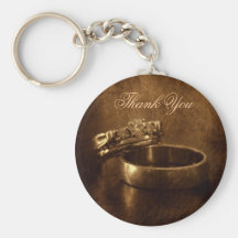 elegant vintage wedding rings leather texture key chain