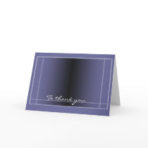 Elegant violet shades Thank You