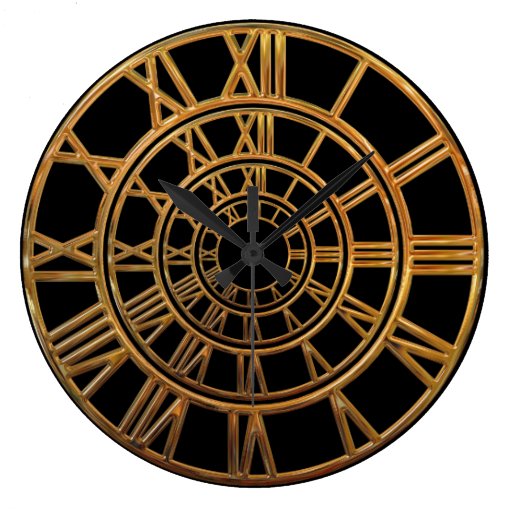 Elegant Wall Clock Zazzle