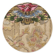 Elegant Wallpaper Floral Border Card stickers
