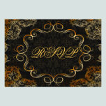 Elegant Warm Autumn Wedding invitations