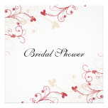 Elegant Wedding Bridal Shower Invitations
