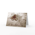 Elegant Wedding Card by PMCustomWeddings Elegant Wedding Card