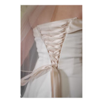 Elegant Wedding Dress Lace posters