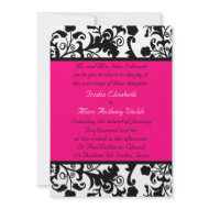 Elegant Wedding Invitation invitation