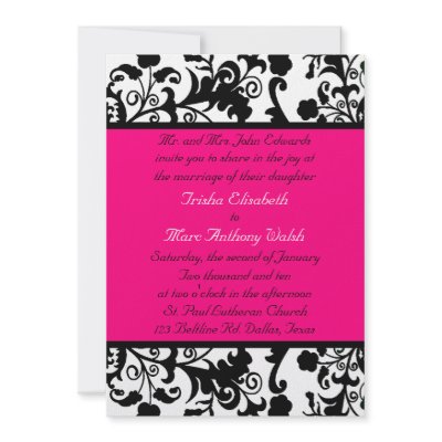 Elegant Wedding Invitation