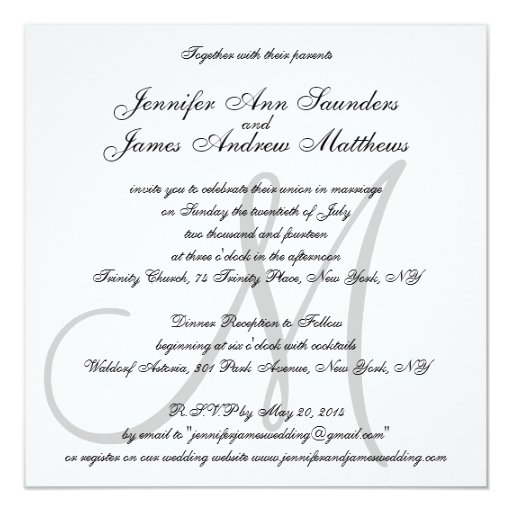 what monogram do you put on wedding invitations wedding invitations monogram initial names zazzle what monogram do you put on wedding invitations wedding invitations monogram initial names zazzle