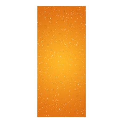 Elegant Wedding Menu Sparkling Wave Orange Announcement