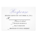 Elegant Wedding Modern Invitation Response Card