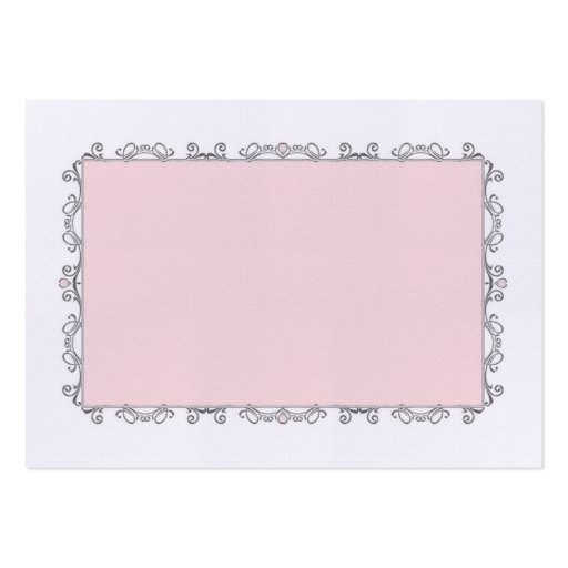 Elegant Wedding Place Card Business Card Templates (front side)