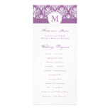 Elegant Wedding Program Template Personalized Invite