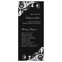 Elegant Wedding Programs invitations by colourfuldesigns Elegant Wedding Programs invitations