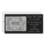 Elegant Wedding Save The Date Photo Card Elegant Wedding Save The Date Photo Card