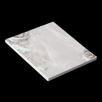 Elegant White Flowers notepads