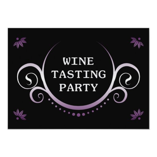 wine party invitations