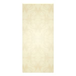 Elegant yellow damask wedding gift custom rack card