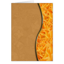Elegant Yellow Rose valentine gift Greeting Cards