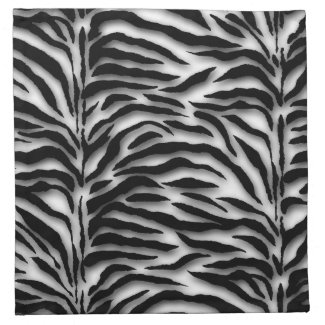 Elegant Zebra Cocktail Napkins
