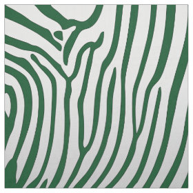 Elegant Zebra Print Fabric