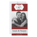 Elegante Damasks photo card