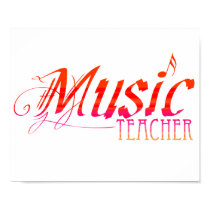ElegantMusicTeacherRED posters