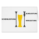 elektriker greeting card