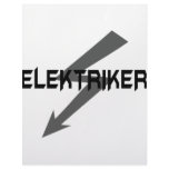 elektriker icon letterhead design