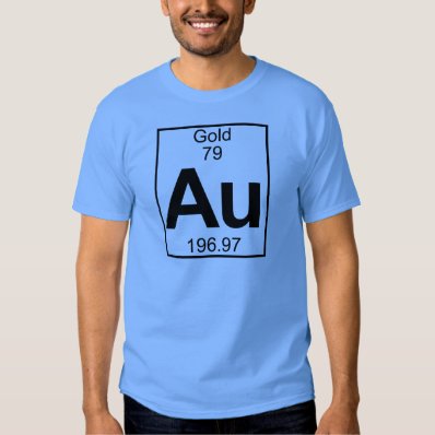 Element 079 - Au - Gold Full Tee Shirt