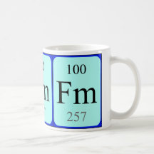 Element 100 mug - Fermium