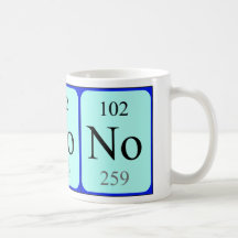 Element 102 mug - Nobelium