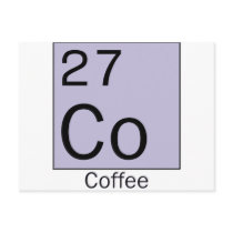 Element 27: coffee postcards