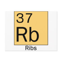 Element 37: Ribs postcards