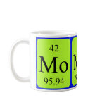Element 42 mug - Molybdenum