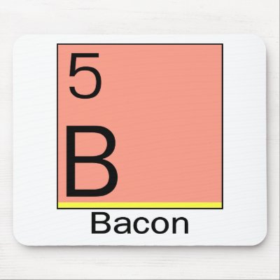 Element 5: Bacon Mouse Mat by Softproduct
