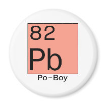 Element 82 Po-Boy magnets by Softproduct Element 82 Po-Boy magnets
