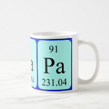 Element 91 mug - Protactinium