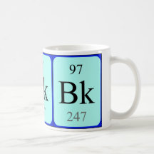 Element 97 mug - Berkelium