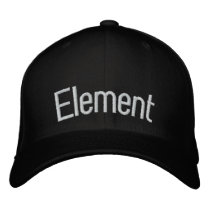 Element embroidered hats by ScienceHats Element embroidered hats