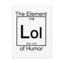 Element LOL postcards